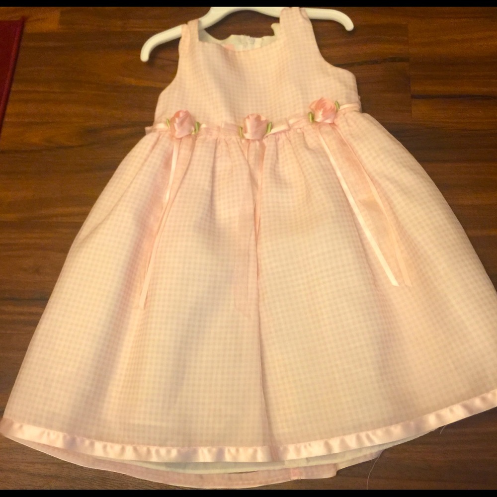 Pink dress for girl size (3)